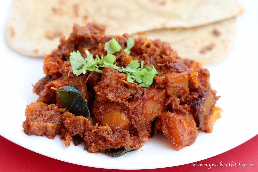 pumpkin fry, kaddu ki sabzi kaddu ki sabzi, pumpkin fry