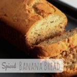 banana bread with winter spices