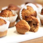 sugar-free and eggless banana muffins