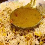 daal chawal palita, khichdi sarki, daal chawal palida, lentil rice with gravy