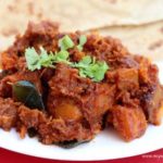 pumpkin fry, Indian style pumpkin side dish, kaddu ki sabzi