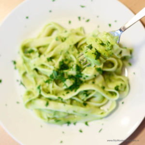 creamy avocado pasta sauce