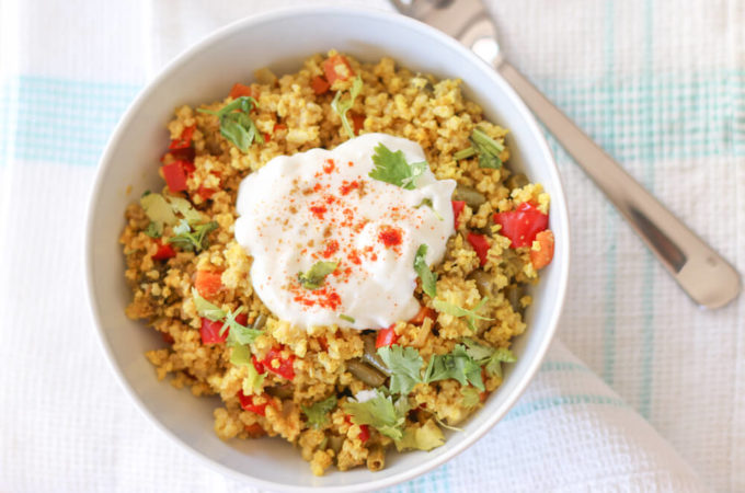 Millet stir fry with vegetables | My Weekend Kitchen