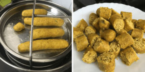 How to make besan ke gatte, gatta curry recipe, Rajasthani gatte ki sabzi recipe step by step