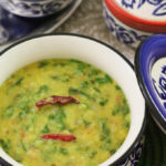 dal palak, Indian spinach with lentils recipe