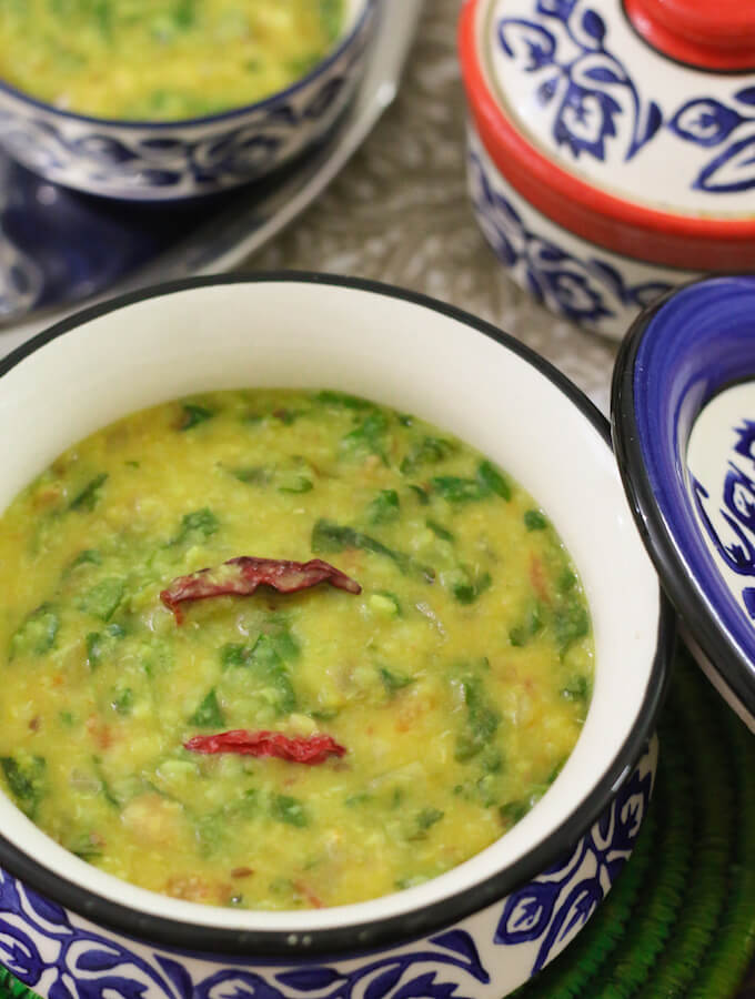 Dal Palak Spinach dal My Weekend Kitchen