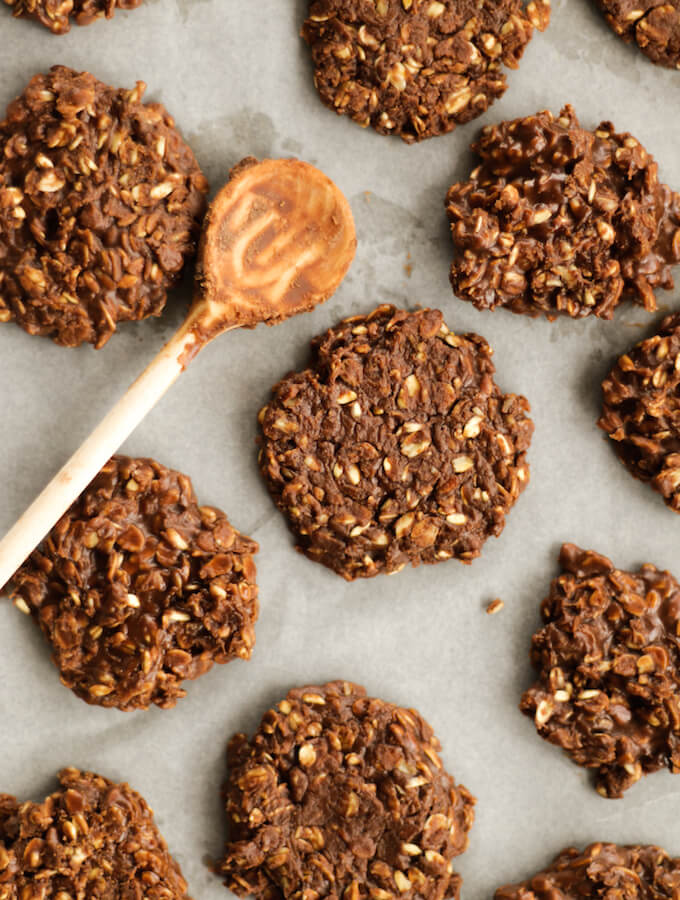 NO-BAKE Nutella Oatmeal cookies | gluten free | My Weekend ...