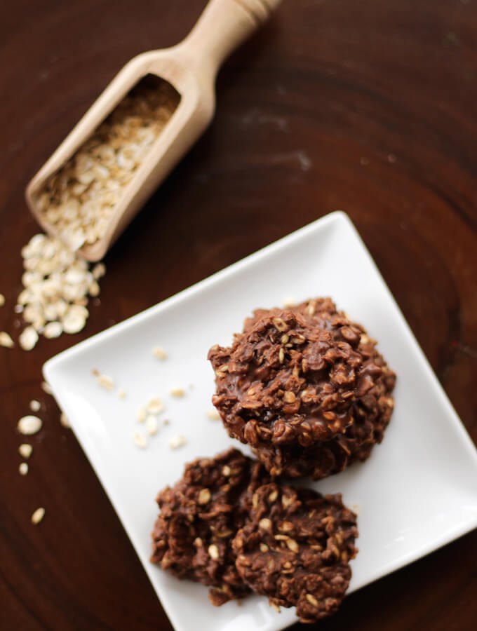 nutella oatmeal cookies recipe, no bake cookies, gluten free cookies
