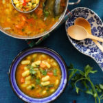 easy vegetarian white bean soup