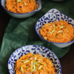gajar ka halwa recipe without khoya, Indian carrot pudding