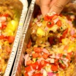 vegetarian loaded nachos for cinco de mayo food