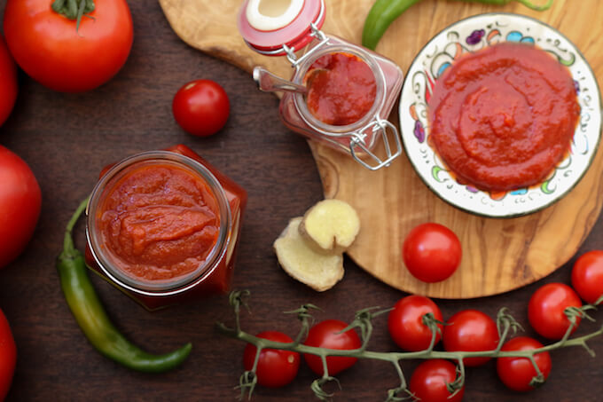 Easy Homemade Tomato Ketchup With Fresh Tomatoes My Weekend Kitchen