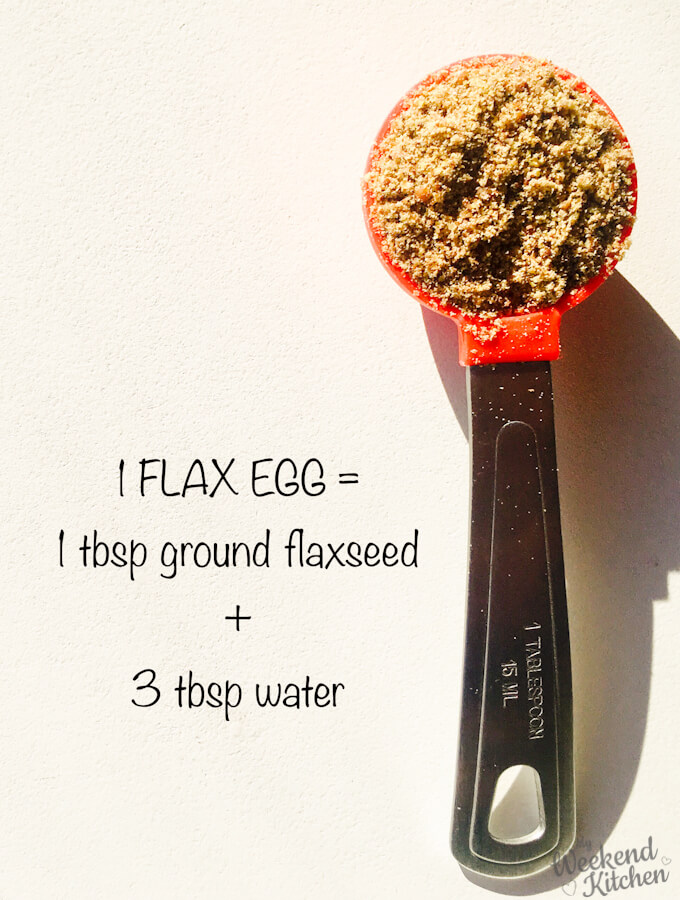 how to make flax eggs, eggless baking