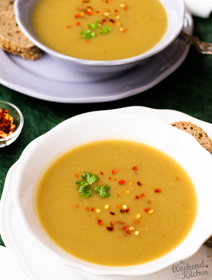 vegan leek and potato soup no cream recipe