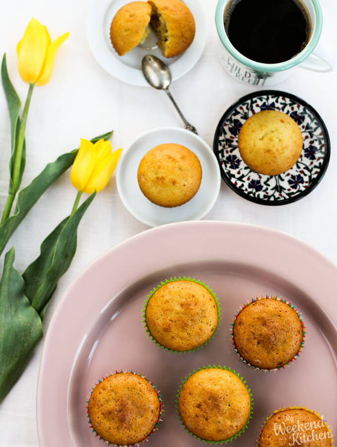 Orange and Lemon Cupcakes My Weekend Kitchen