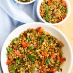 sprouted moong recipes, moong sprout salad