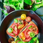 garlic and tomato toast, pan con tomate, easy lunch ideas