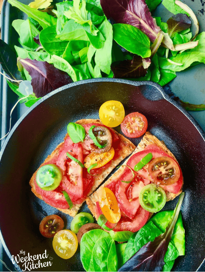 Spanish Tomato Toast (Pan Con Tomate) My Weekend Kitchen