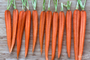 easy oven roasted carrots