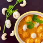 phool makhane ki sabzi, makhana sabji, vegan fox nuts curry