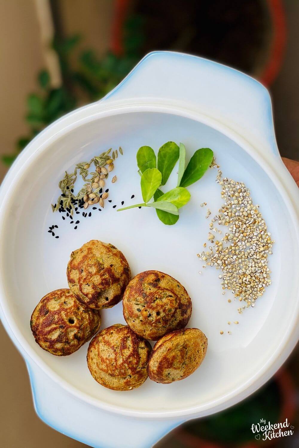 Methi Bajra Appe ( Millet Flour Recipe) | My Weekend Kitchen