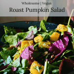 roast pumpkin salad vegan