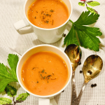 Tomato and celery soup vegan